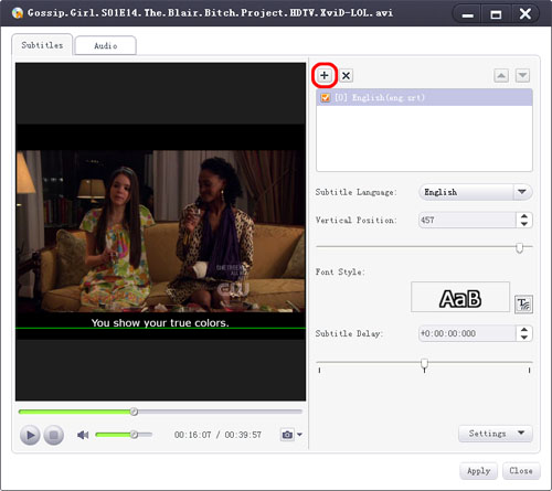 How to edit DVD Subtitle